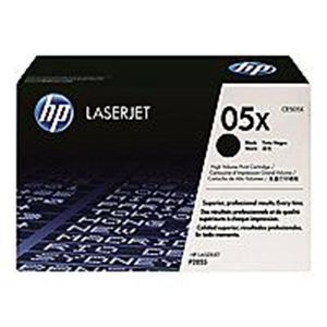 HP 05X - High Yield - black - original - LaserJet - toner cartridge CE505X