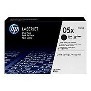 HP 05X - 2-pack - High Yield - black - original - LaserJet - toner cartridge