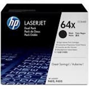 HP-CC3 64X - High Yield - black - original - LaserJet - toner cartridge CC364X