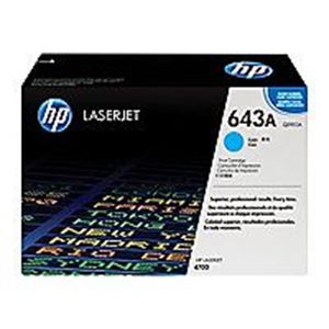 HP LaserJet Q5951A HP 643A Cyan Toner Cartridge