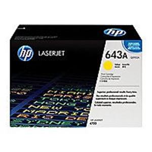 HP LaserJet Q5952A HP643A Yellow Toner Cartridge