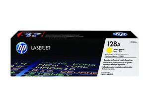 HP 128 (CE322A) Original Yellow Toner Cartridge