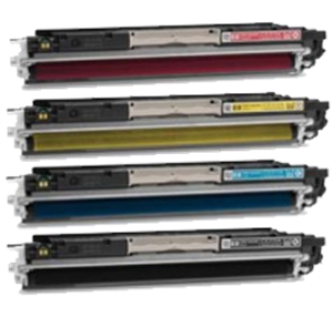 HP126 Toner Cartridge set Black Cyan Yellow Magenta New Compatible