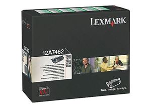 Lexmark Return Program 12A7462 Hi-Yield Black Toner Cartridge