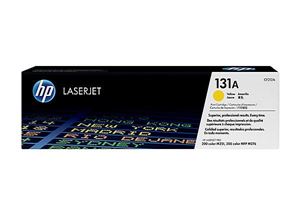 HP 131A  yellow  original  LaserJet  toner cartridge (CF212A)