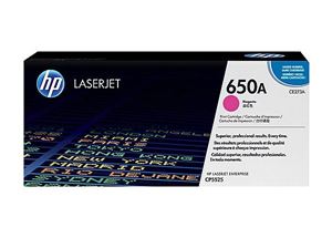 HP 650A  magenta  original  LaserJet toner cartridge (CE273A)