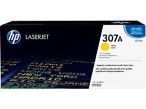 HP307A- Yellow Original Toner Cartridge (CE742A)