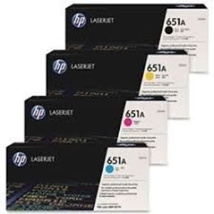 HP 651A Original Toner Cartridge Combo BK/C/M/Y