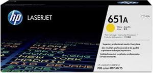 HP 651A CE342A Original Yellow Toner Cartridge