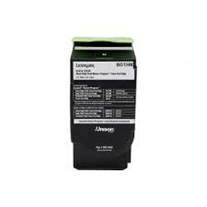 Lexmark 80C1HK0 Black Toner Cartridge Remanufactured High Yield