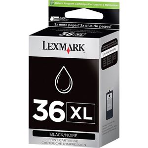 Lexmark 36XL Black Ink Cartridge, High Yield (18C2170)