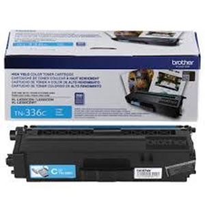 Brother TN336C Cyan Toner Cartridge High Yield Original