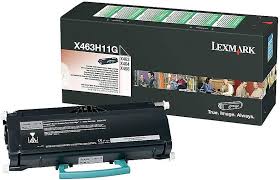 Lexmark X463H11G  High Yield  black  original toner cartridge