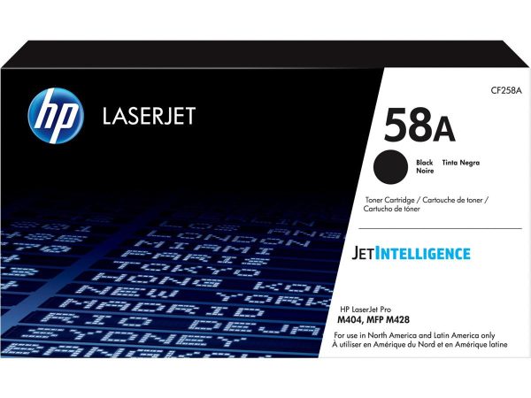HP 58A CF258A Original Black Toner Cartridge