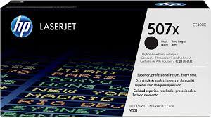 HP 507X (CE400X) High Yield - black - original - LaserJet - toner cartridge