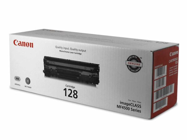 128 CANON Original #128 BLACK TONER FOR IMAGECLASS MF4570 SERIES (3500B001AA)