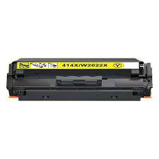 HP-414X W2022X Yellow Toner Cartridge High Yield With Chip Compatible