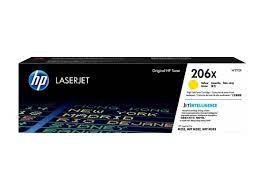HP 206X W2112X Yellow Toner Cartridge High YIeld Original