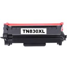 Brother TN830XL High Yield Toner Cartridge with Chip New Compatible